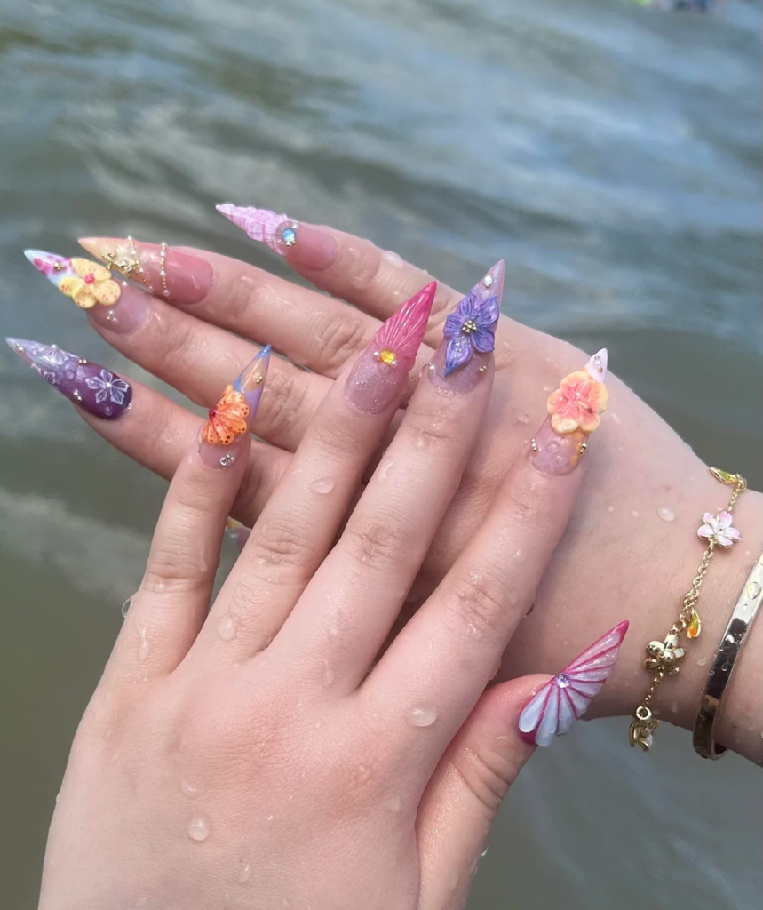 Beach Inspired Nail Designs
