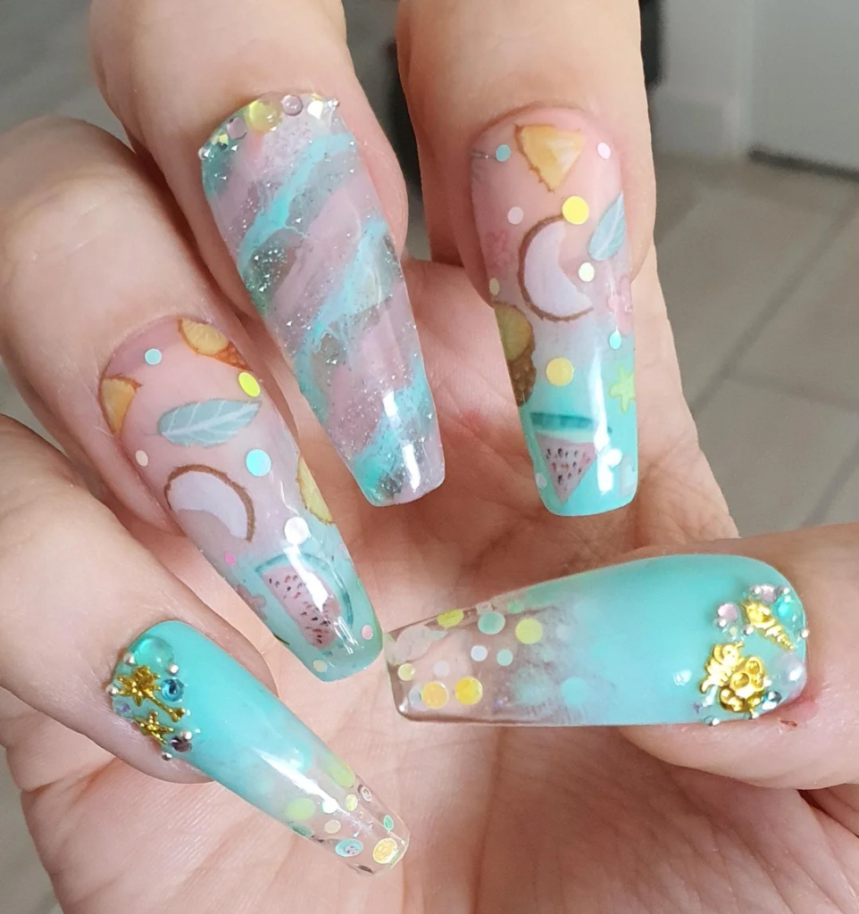 Pastel Summer Nails