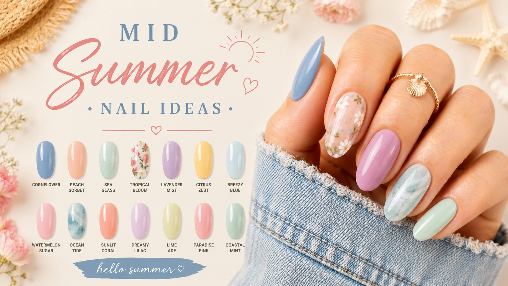 Mid Summer Nails