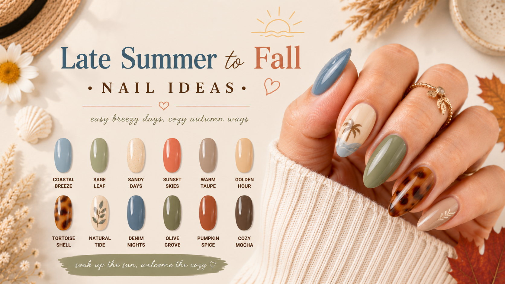Late Summer to Fall Nails