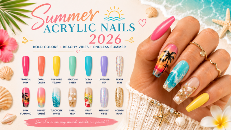 Summer Acrylic Nails 2026