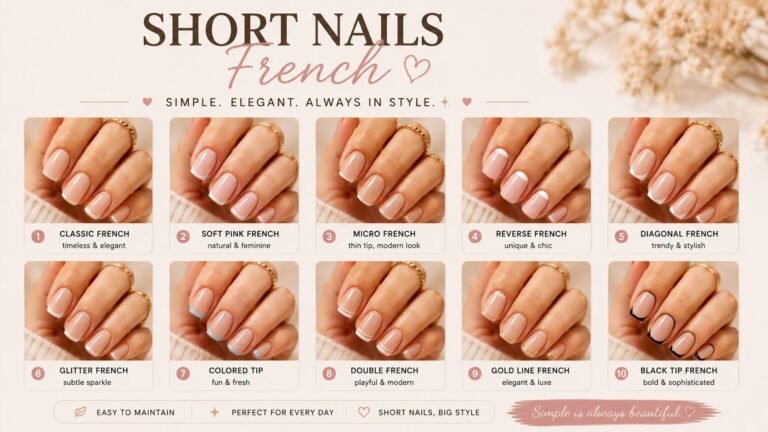 Short Nails French