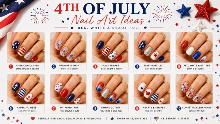 4th of July Nail Art Ideas