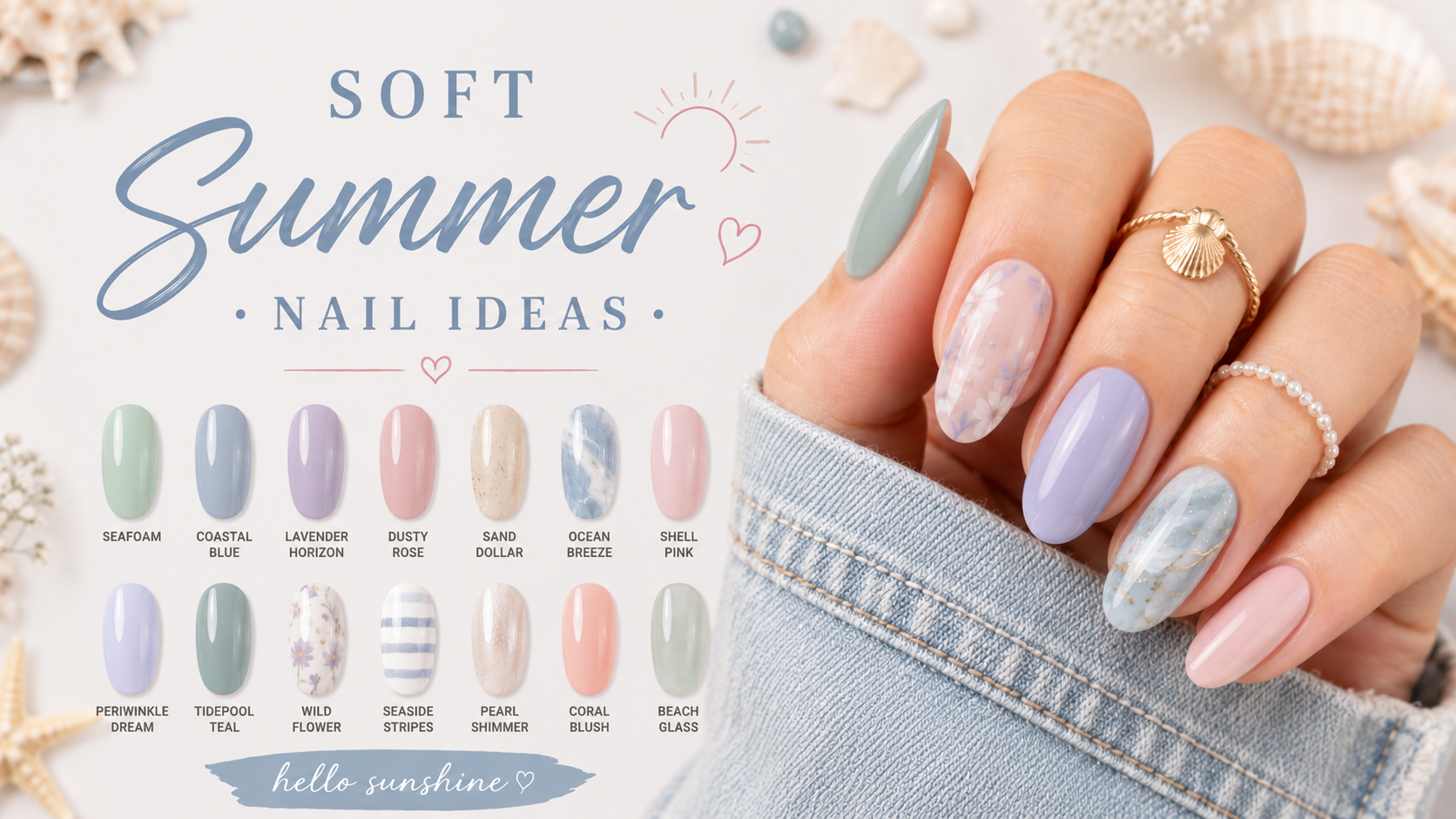 Soft Summer Nails