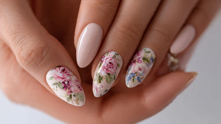 Almond June Nail Ideas