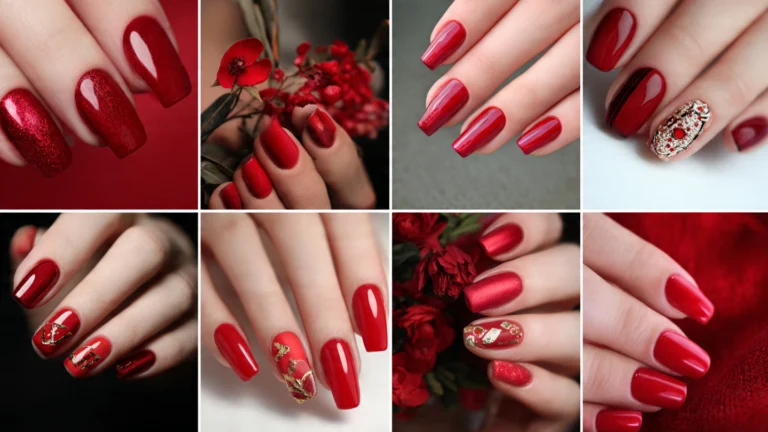 Red June Nail Ideas