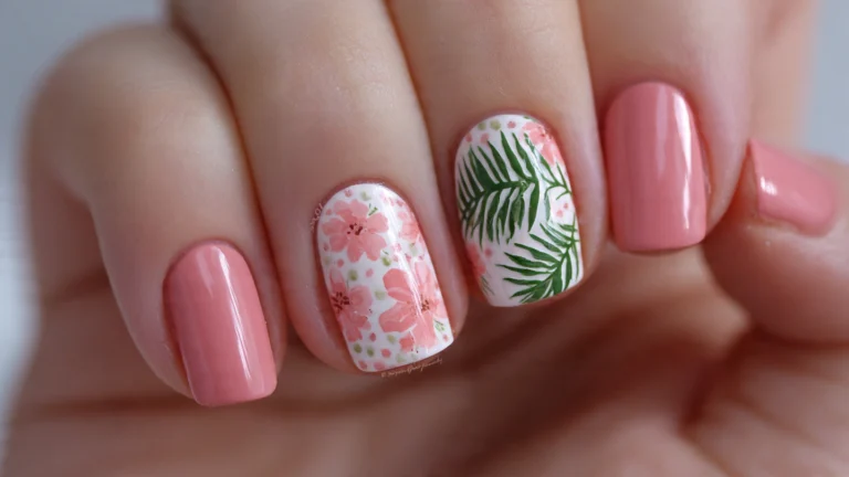 Square June Nail Ideas
