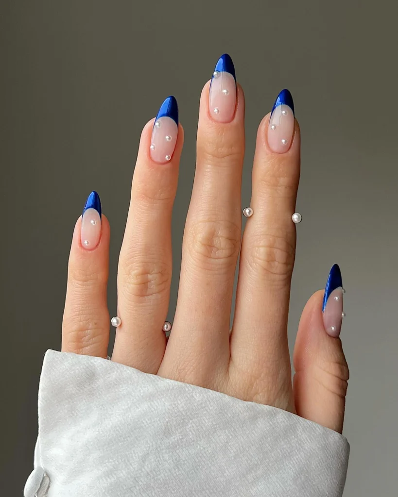 22 Blue Nails Design Ideas You Need to Try for a Chic Manicure 9 Loading...