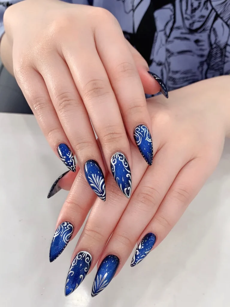 22 Blue Nails Design Ideas You Need to Try for a Chic Manicure 7 Loading...