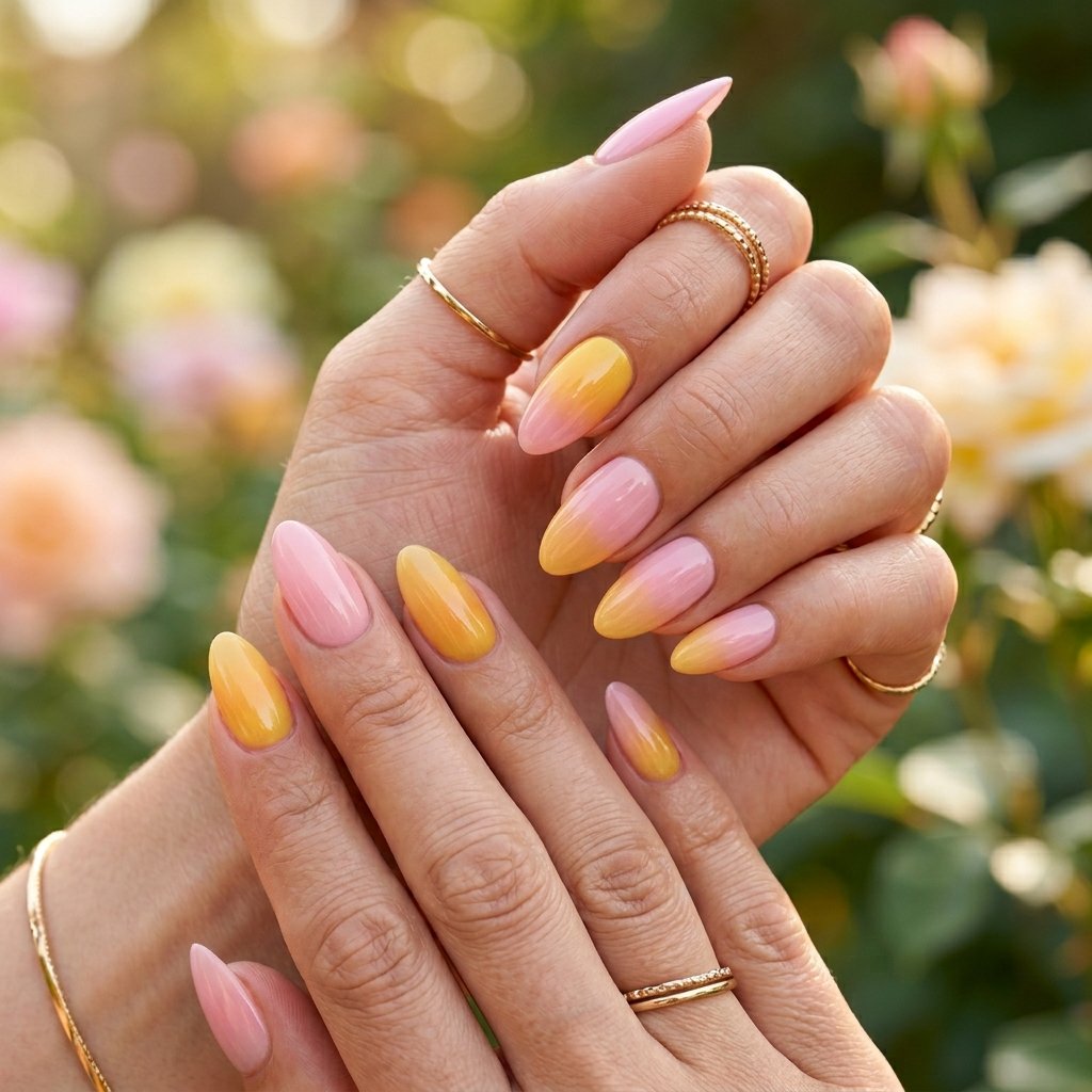 Yellow and Pink Gradient Aura