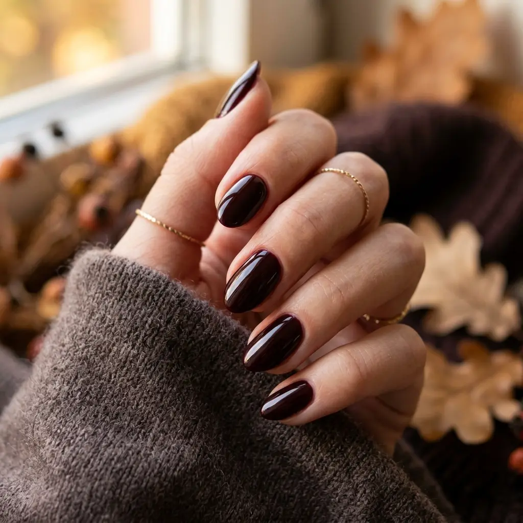 Black Cherry Nails