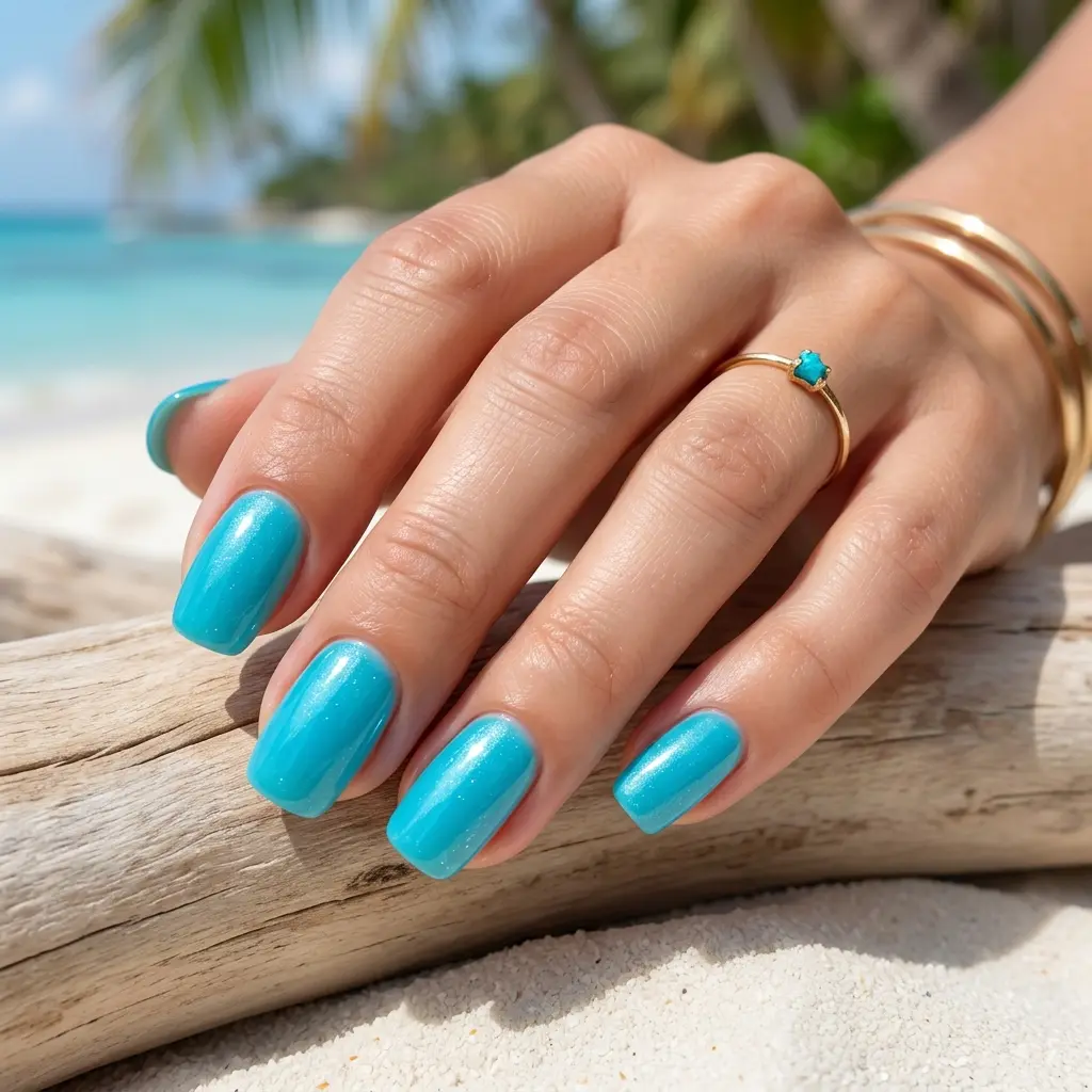 Blue Lagoon Nails