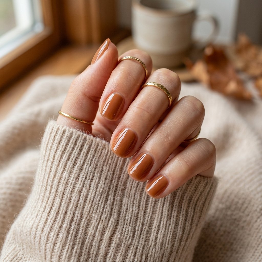 Caramel Glazed Nails