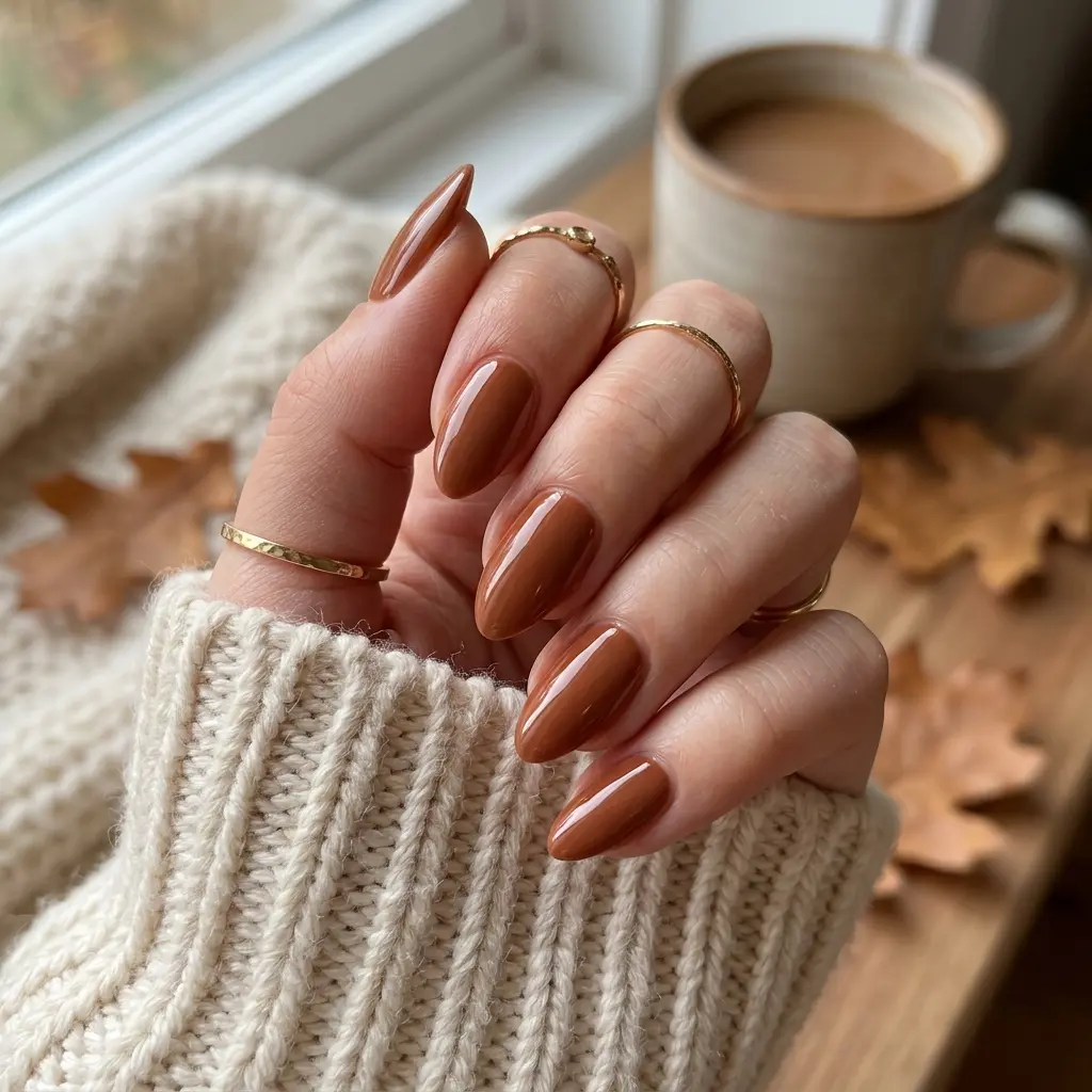 Cinnamon Glazed Nails