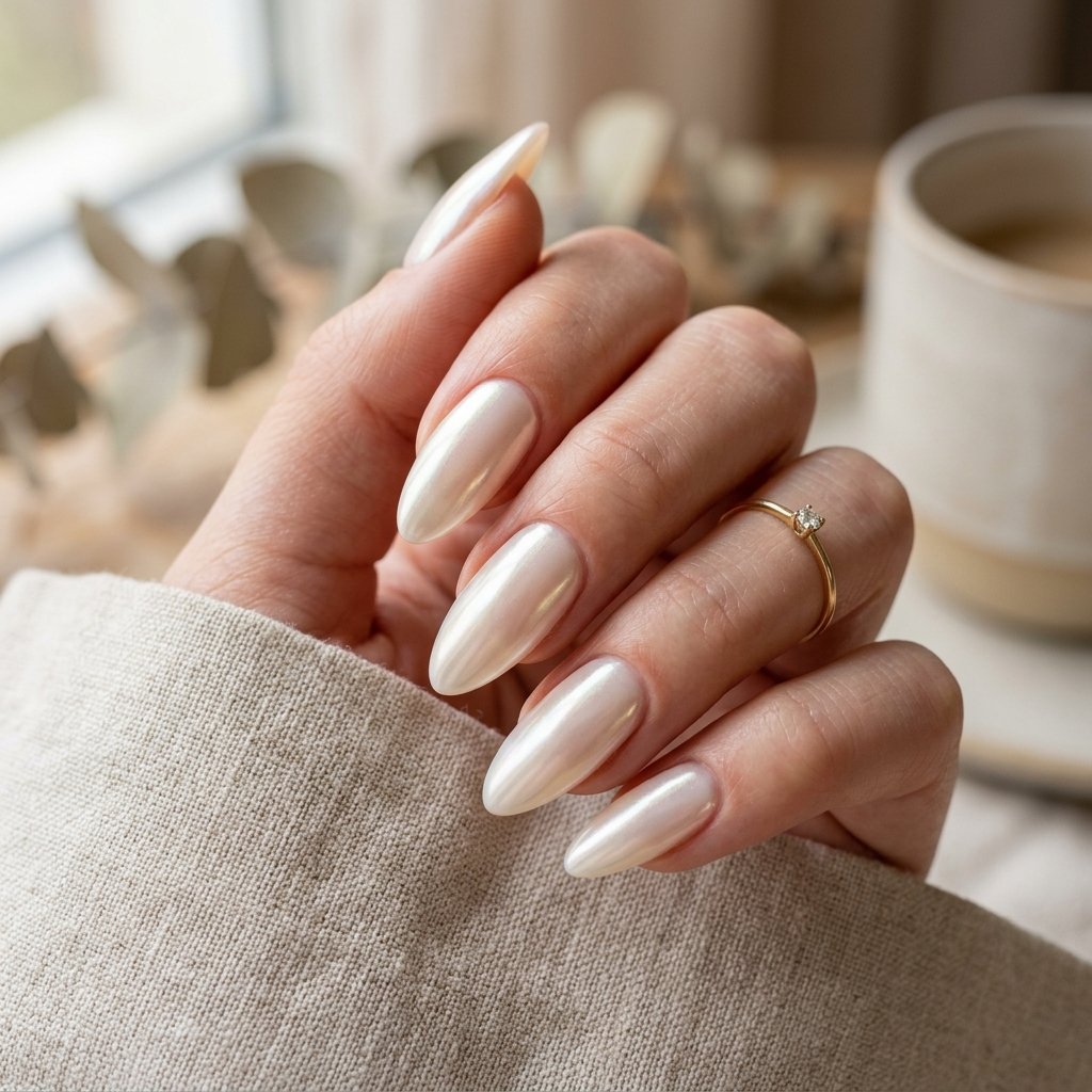 Pearl Finish Nails