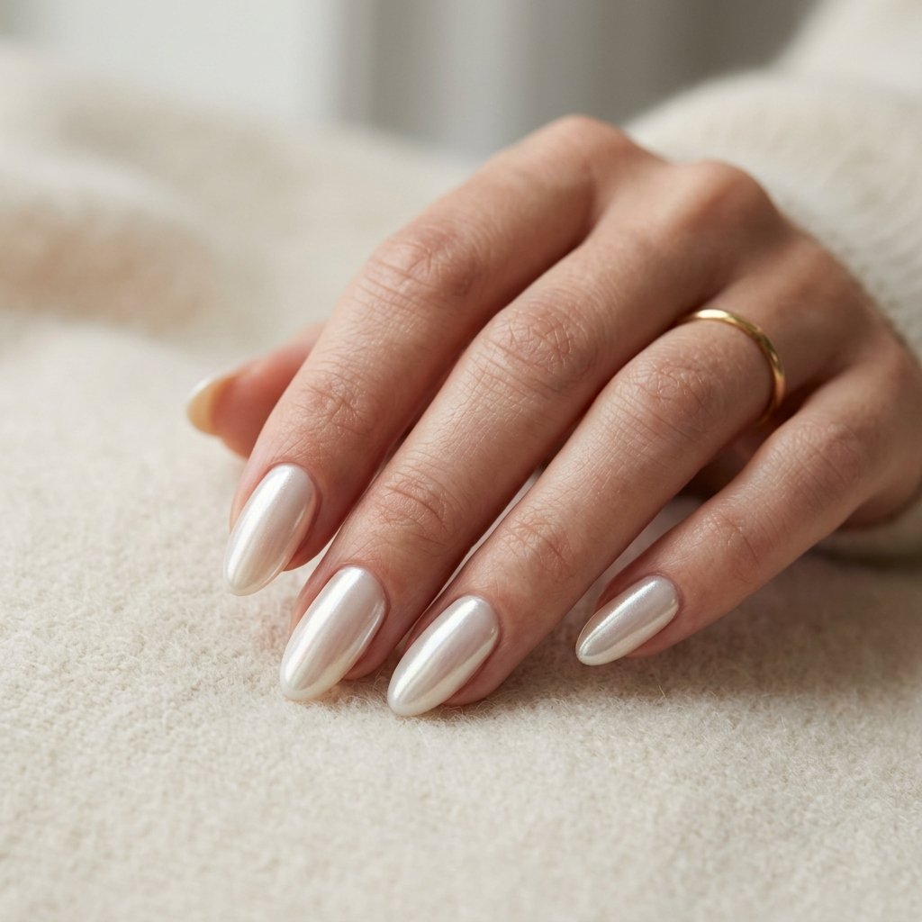 Pearl Glazed Nails
