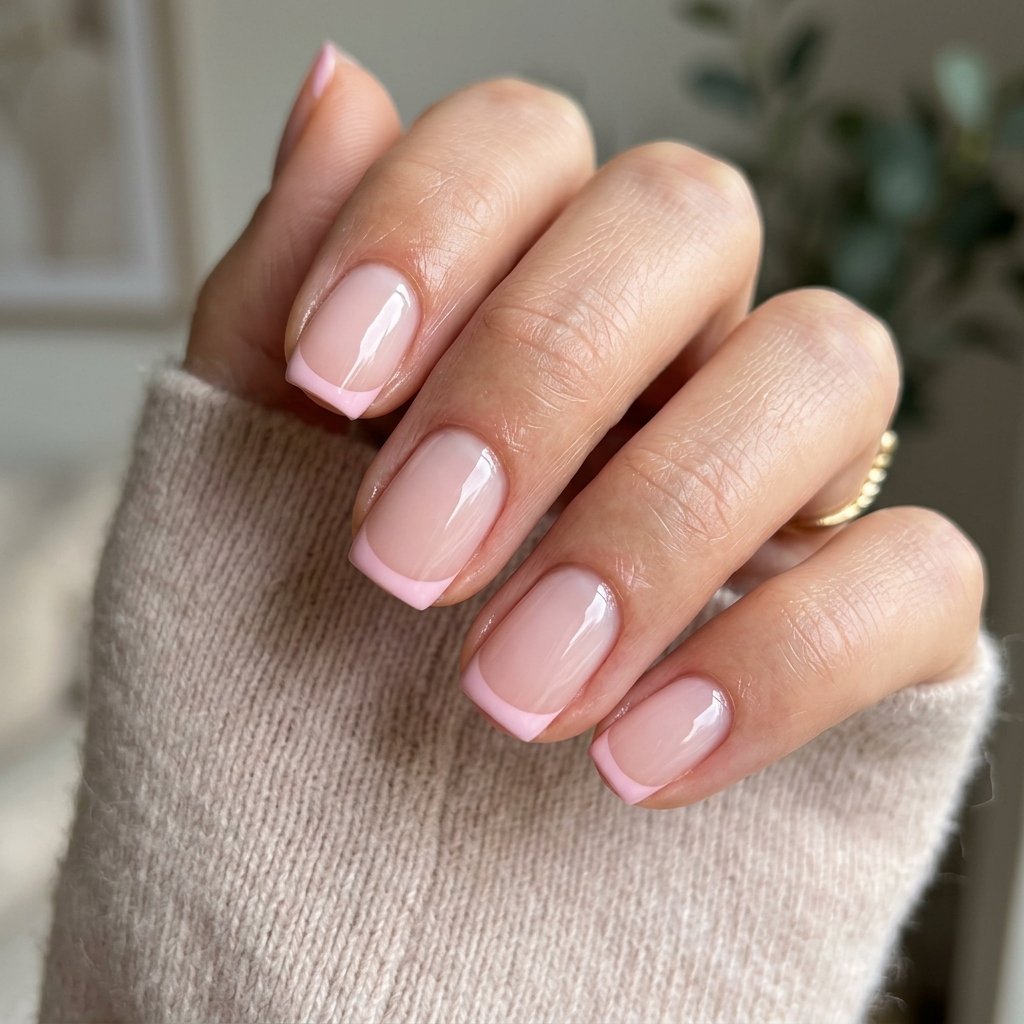 Pink French Tips