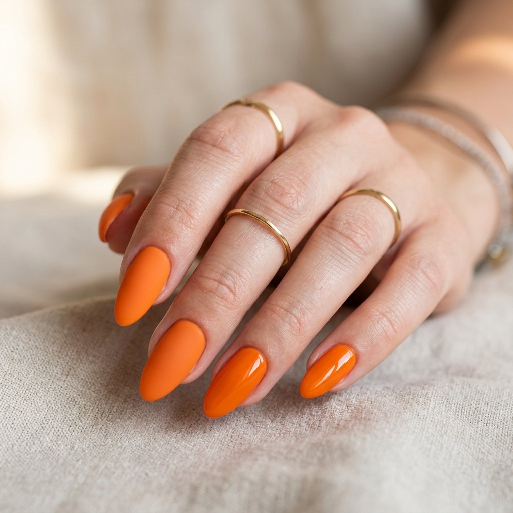 Matte And Gloss Orange Mix