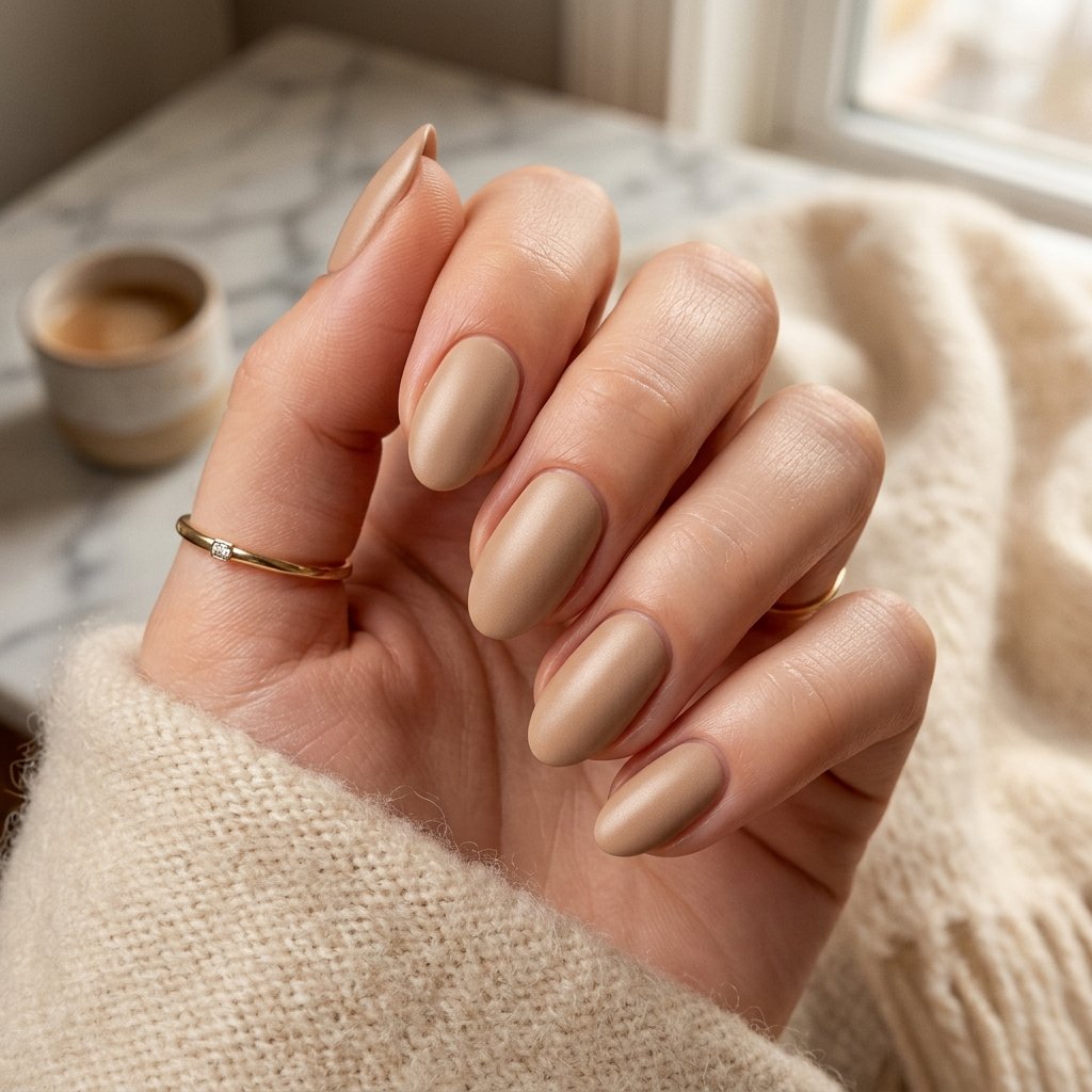 Sandy Beige with a Satin Finish