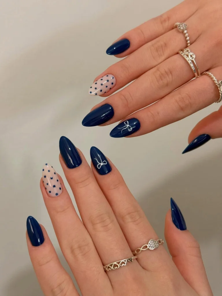 22 Blue Nails Design Ideas You Need to Try for a Chic Manicure 14 Loading...