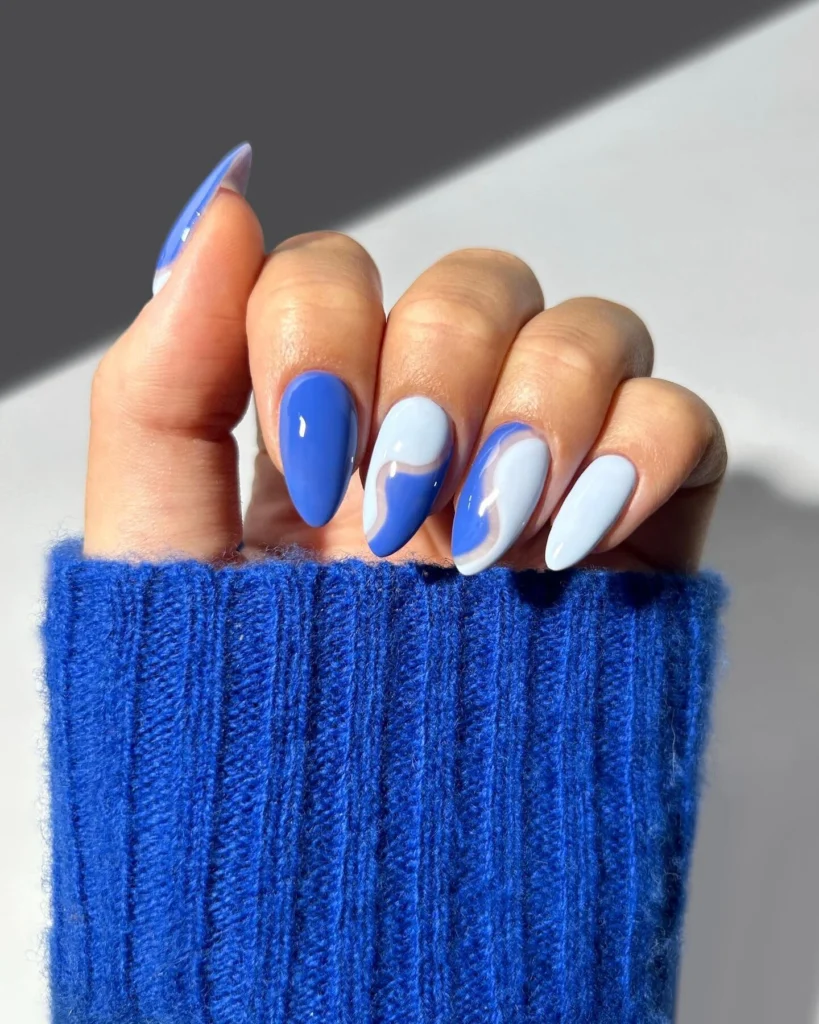 22 Blue Nails Design Ideas You Need to Try for a Chic Manicure 18 Loading...