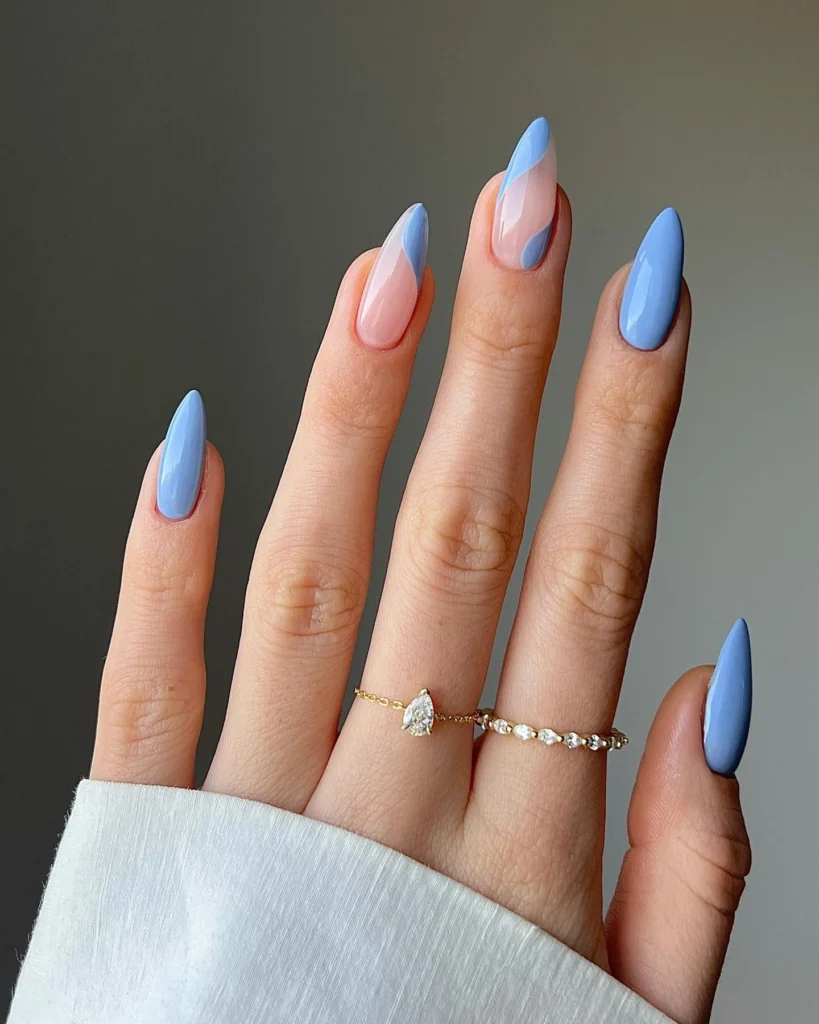 22 Blue Nails Design Ideas You Need to Try for a Chic Manicure 19 Loading...