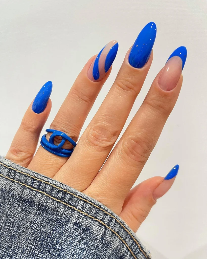 22 Blue Nails Design Ideas You Need to Try for a Chic Manicure 21 Loading...