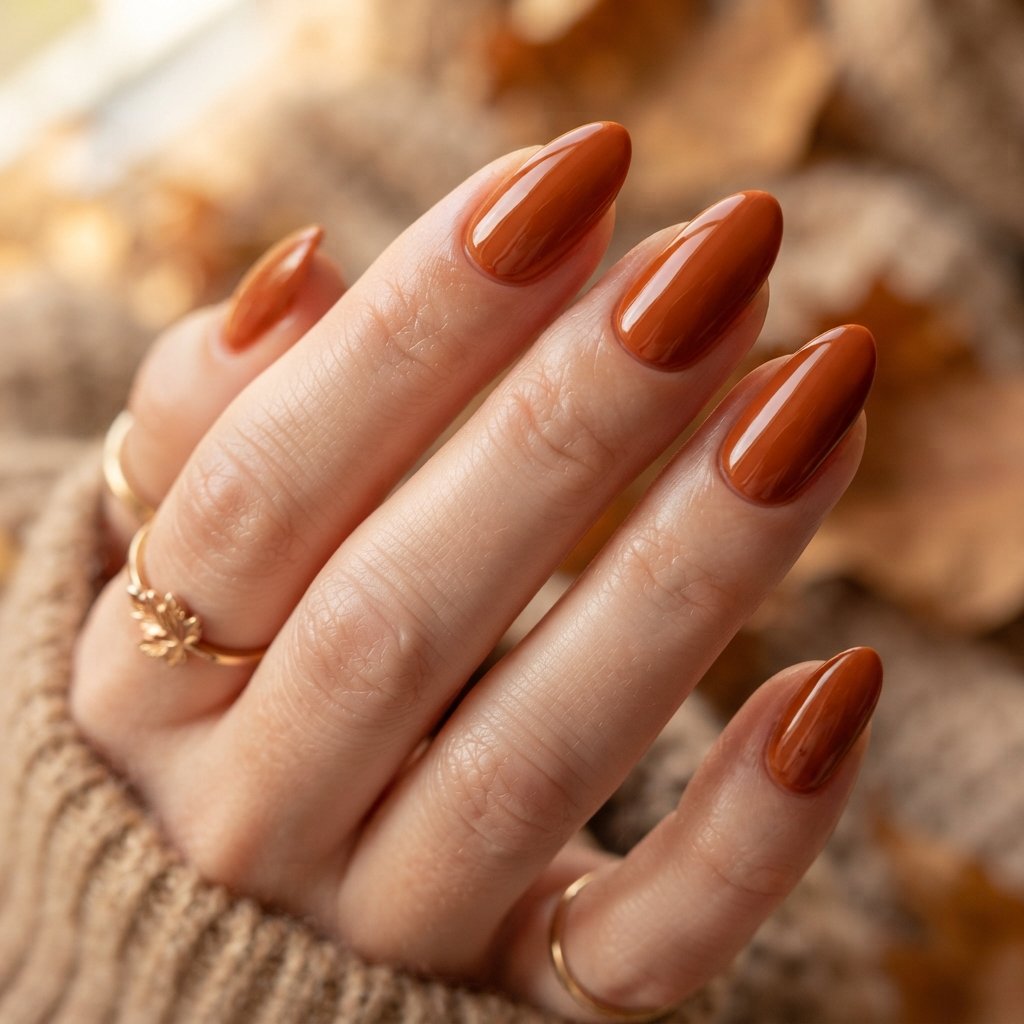  Burnt Orange Polish