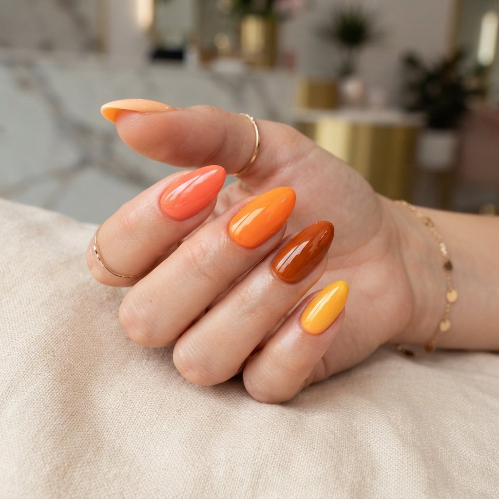  Mixed Orange Shades