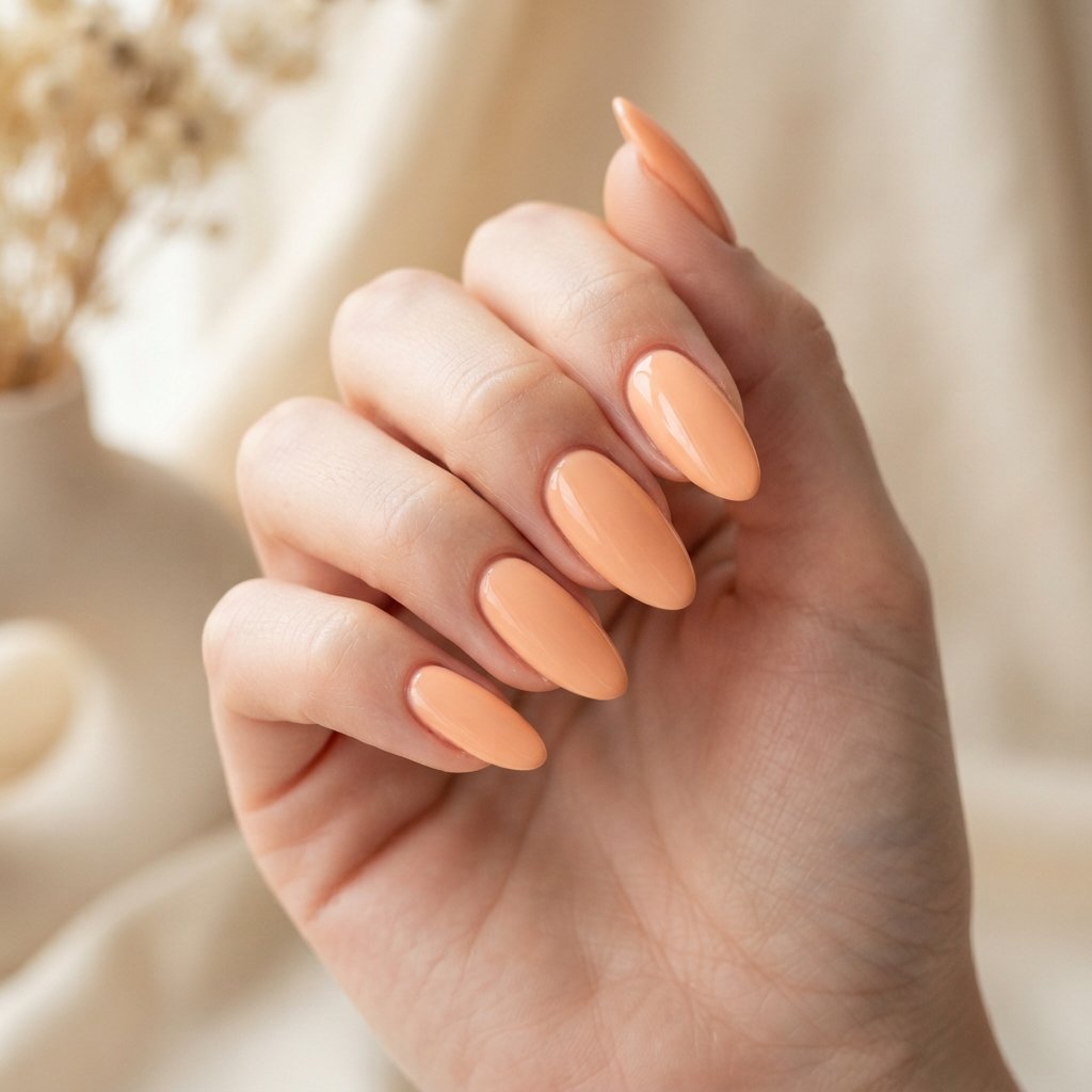  Soft Peach Orange