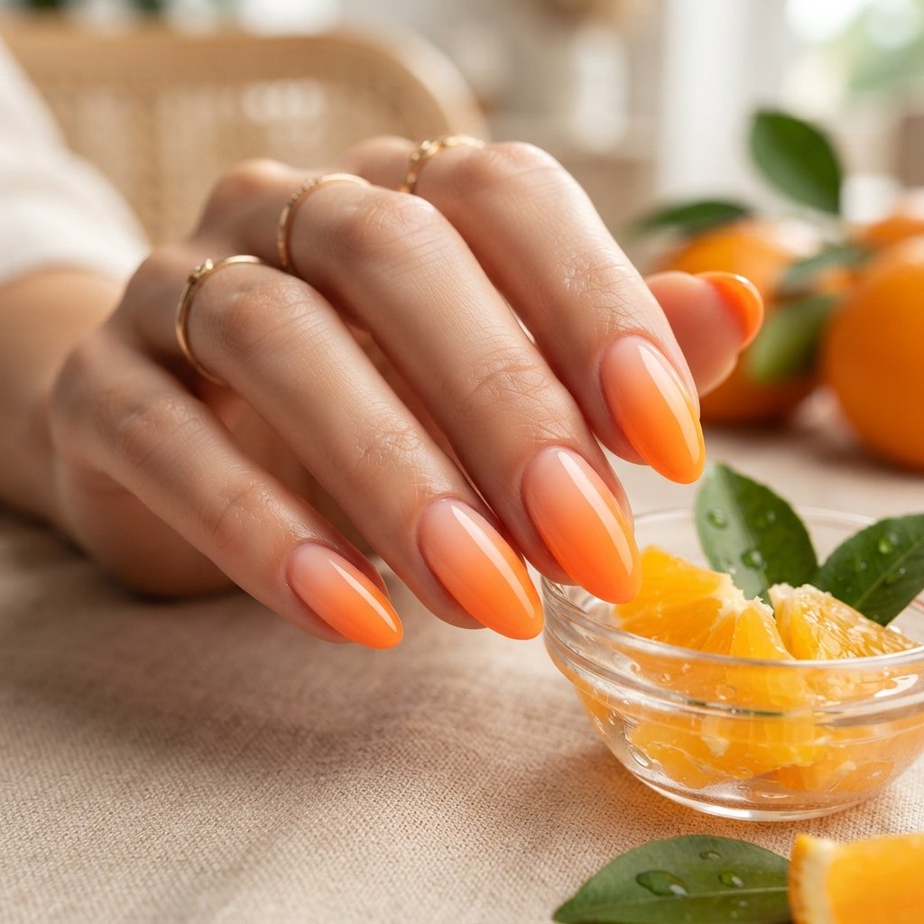  Orange Ombre