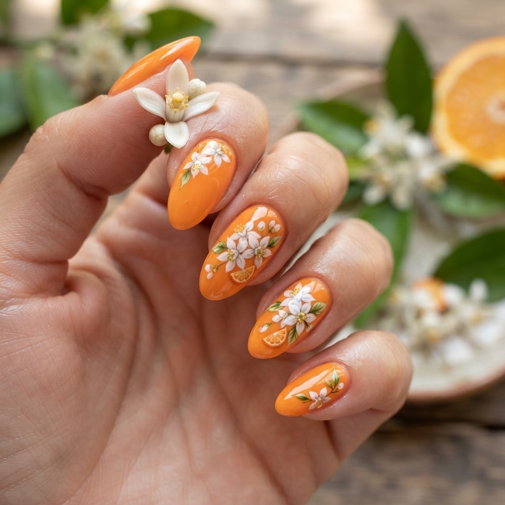 Orange Blossom Art