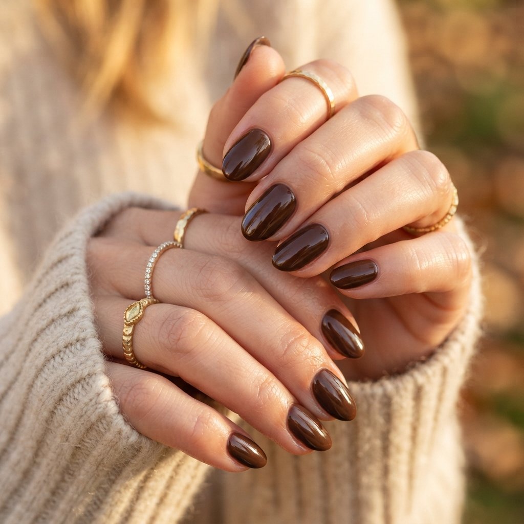 Chocolate Brown Gloss