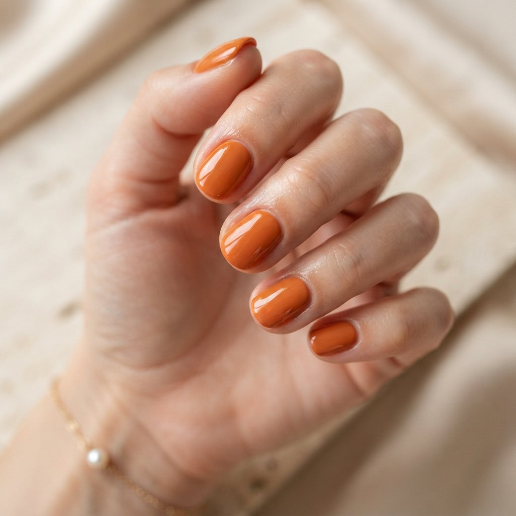  Creamy Orange Polish