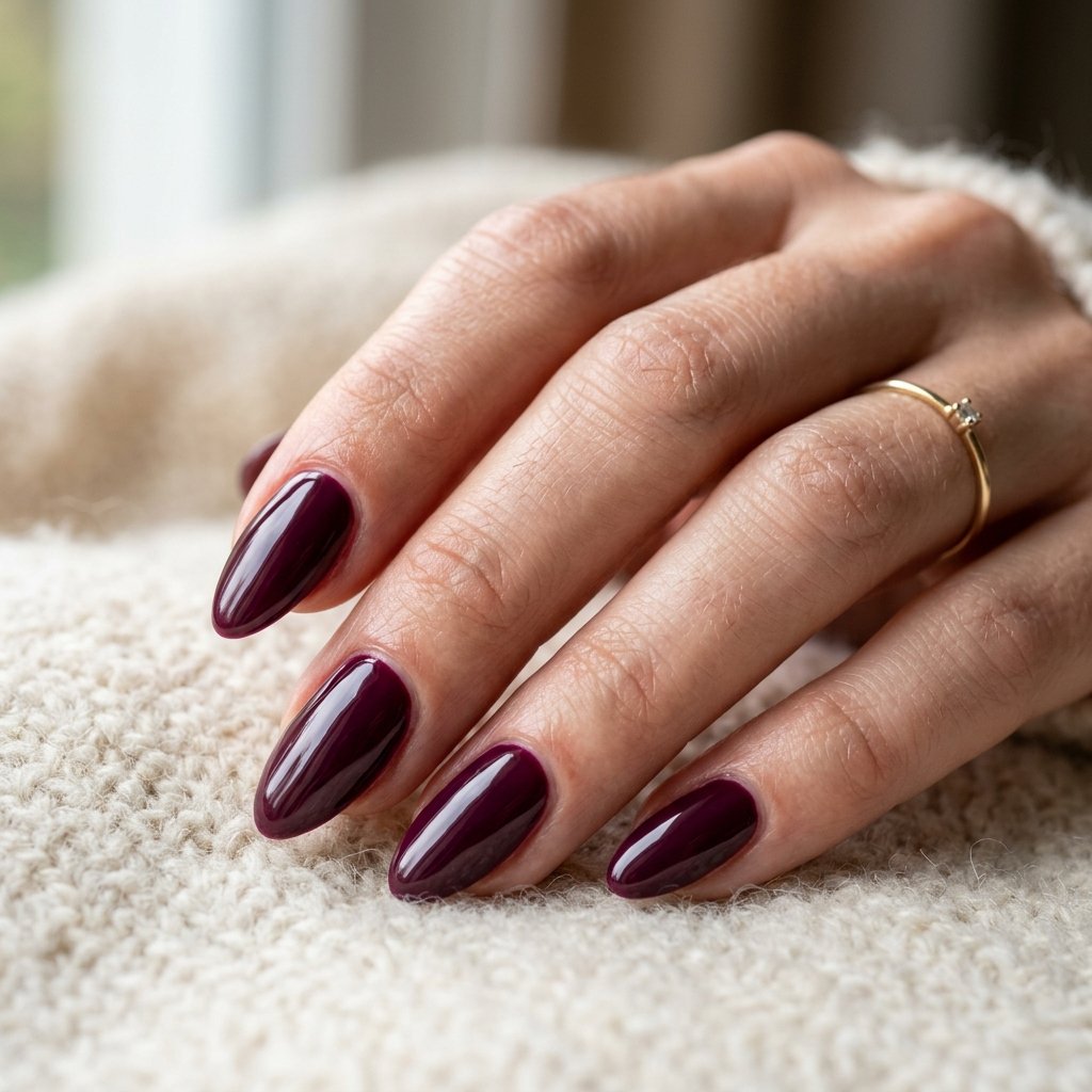 21 Fall Nail Designs You'll Want to Copy This Season 18 Dark Berry Nails
