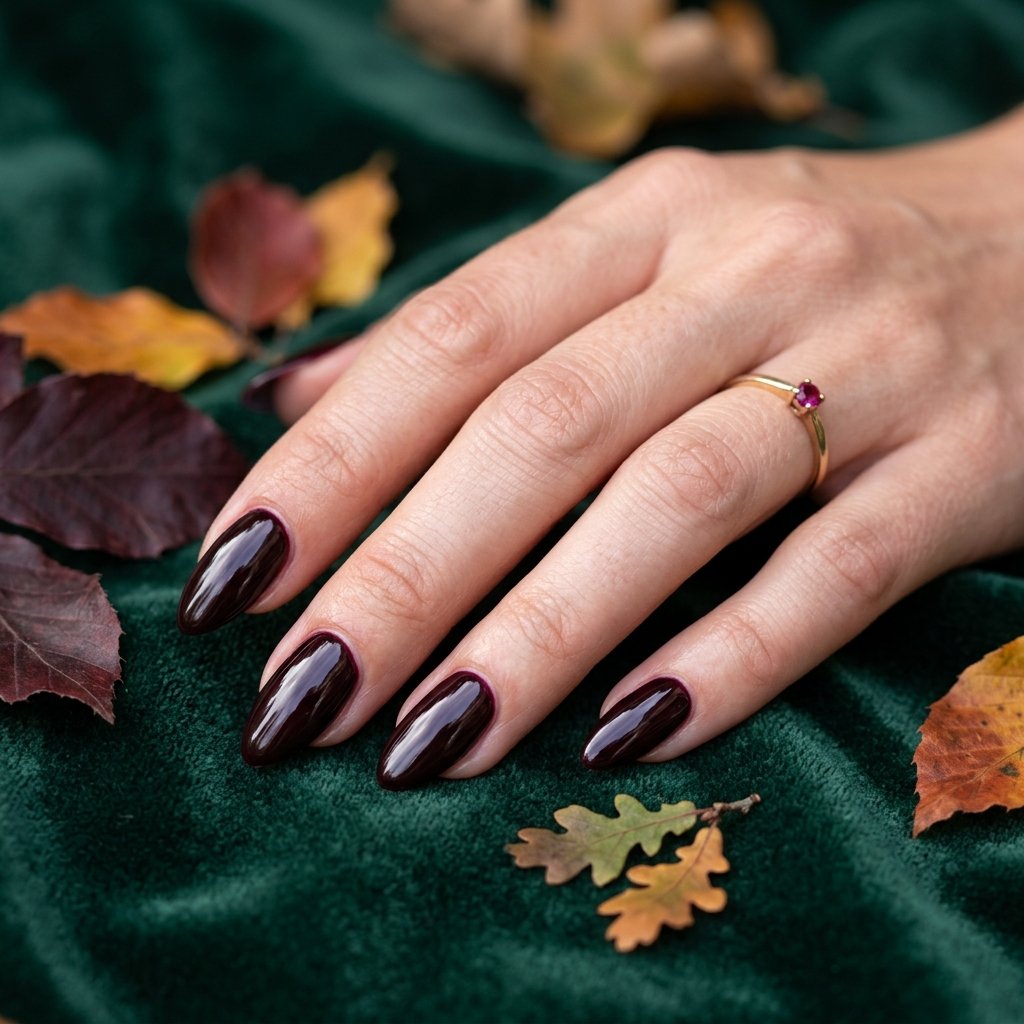 17 Fall Nail Colors That Will Make Your Manicure Look Expensive 18 Black Cherry
