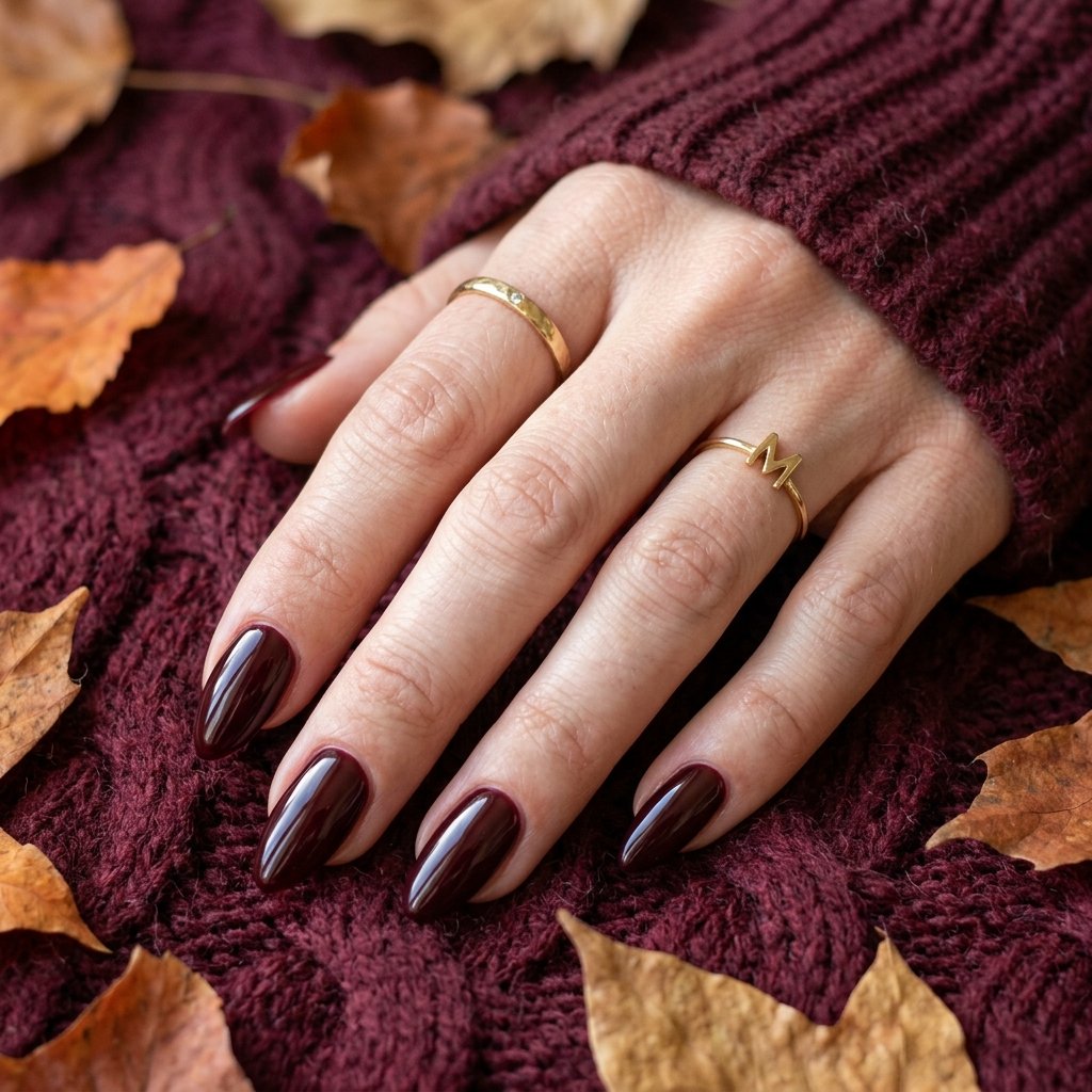 20 Fall Nail Trends Everyone Will Be Copying This Season 10 Dark Cherry Nails