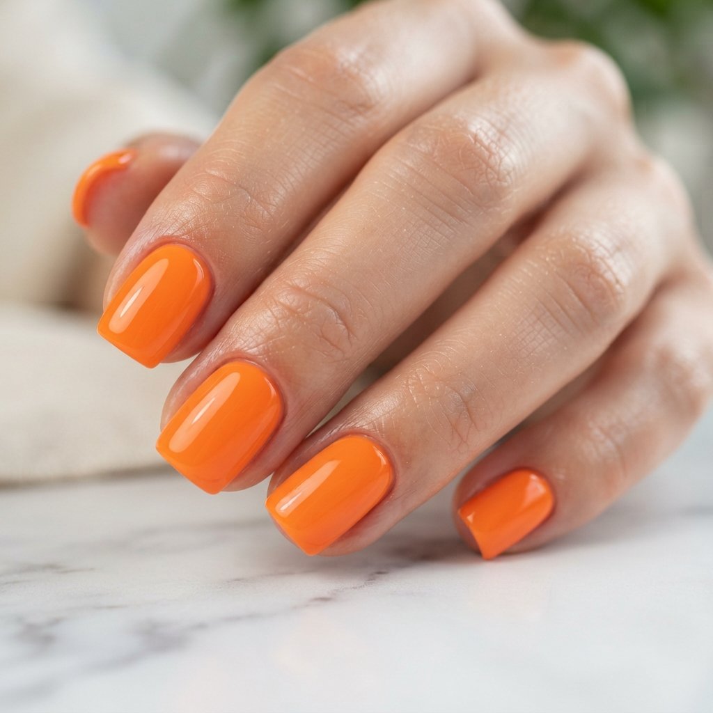 Glossy Bright Orange