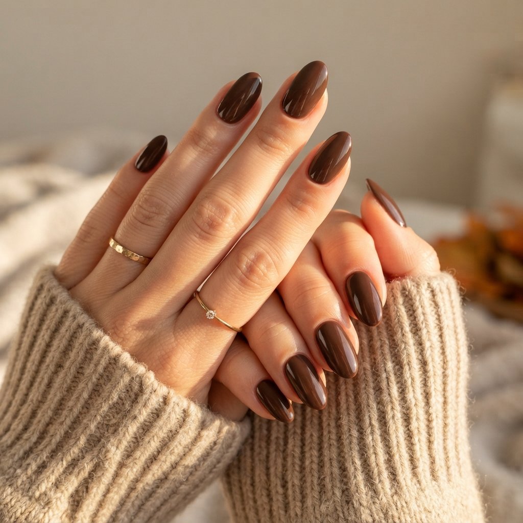 Glossy Chocolate Brown