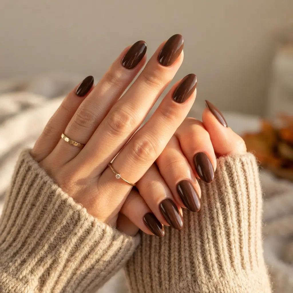 Glossy Chocolate Brown