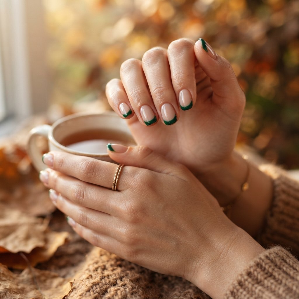  Green French Tips