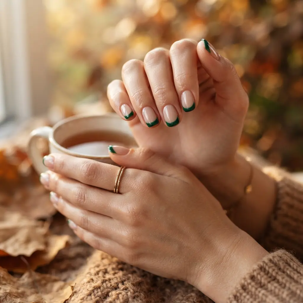  Green French Tips