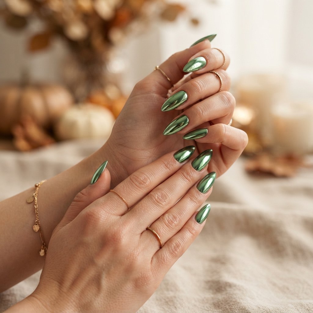 Green Chrome Finish