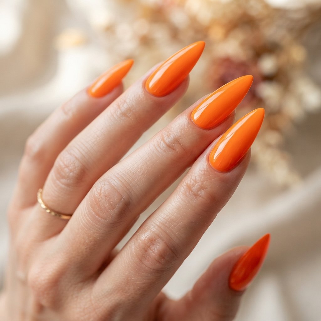 Glossy Bright Orange