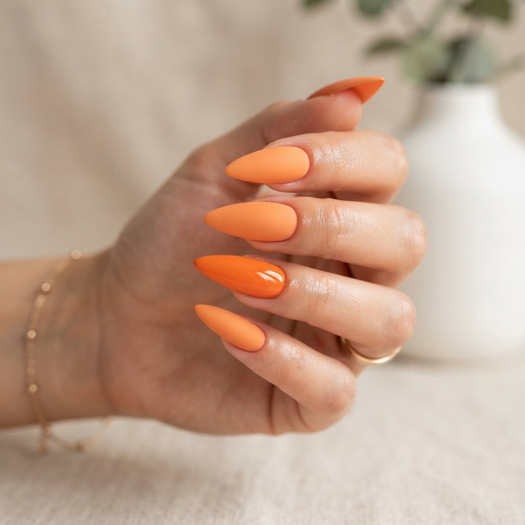 Matte Orange Finish