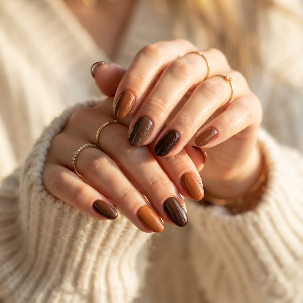  Mixed Brown Gloss