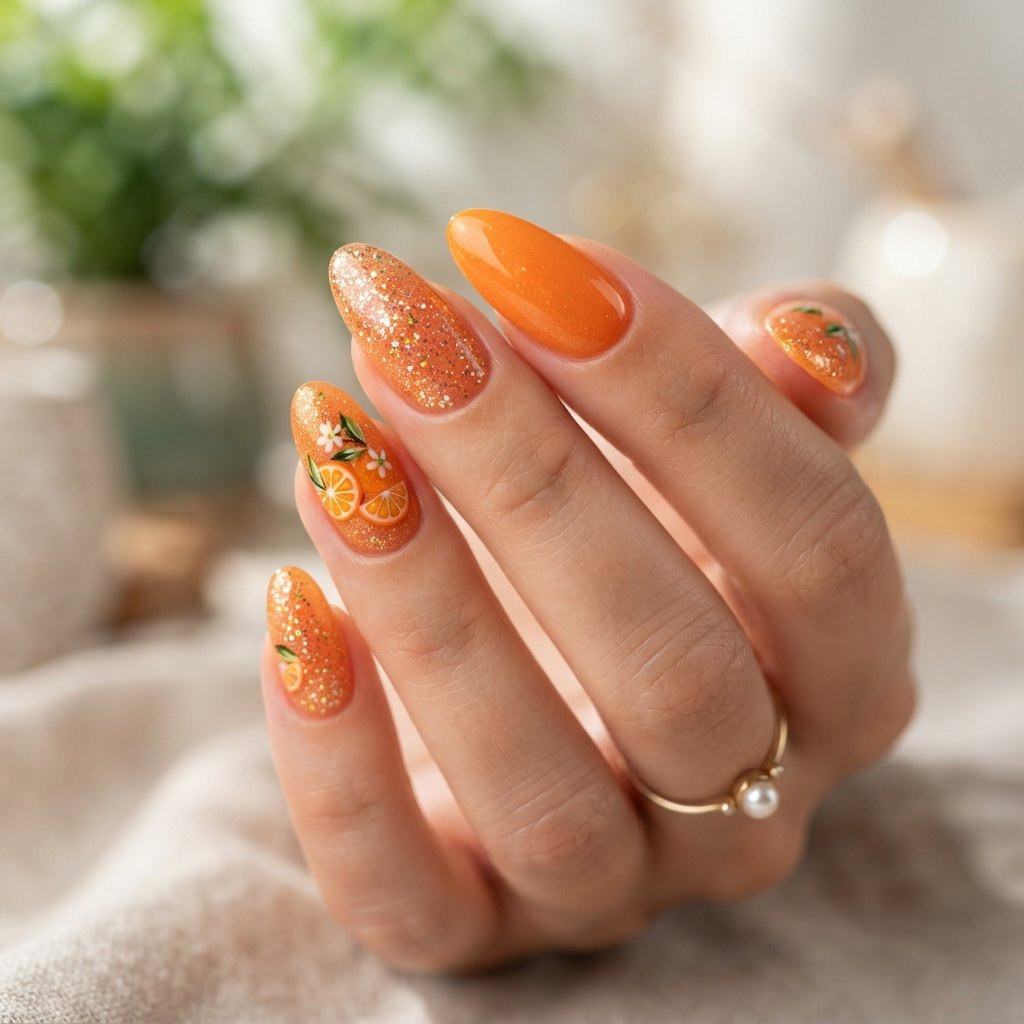 Sparkling Orange Details