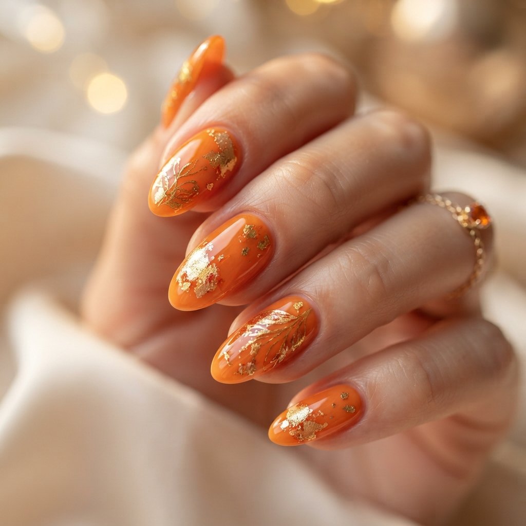  Orange Gold Details