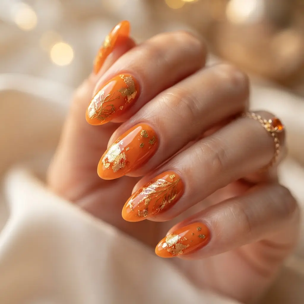  Orange Gold Details