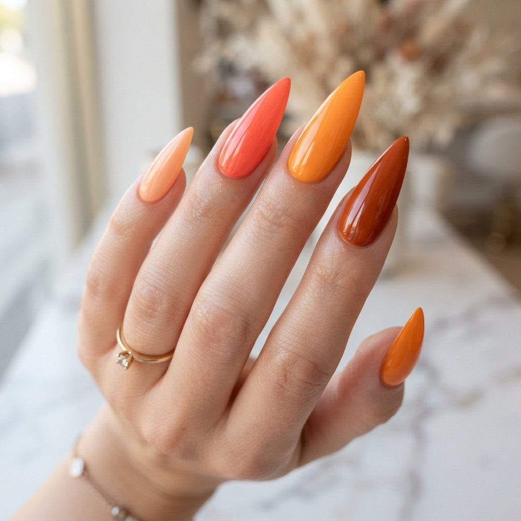  Mixed Orange Shades